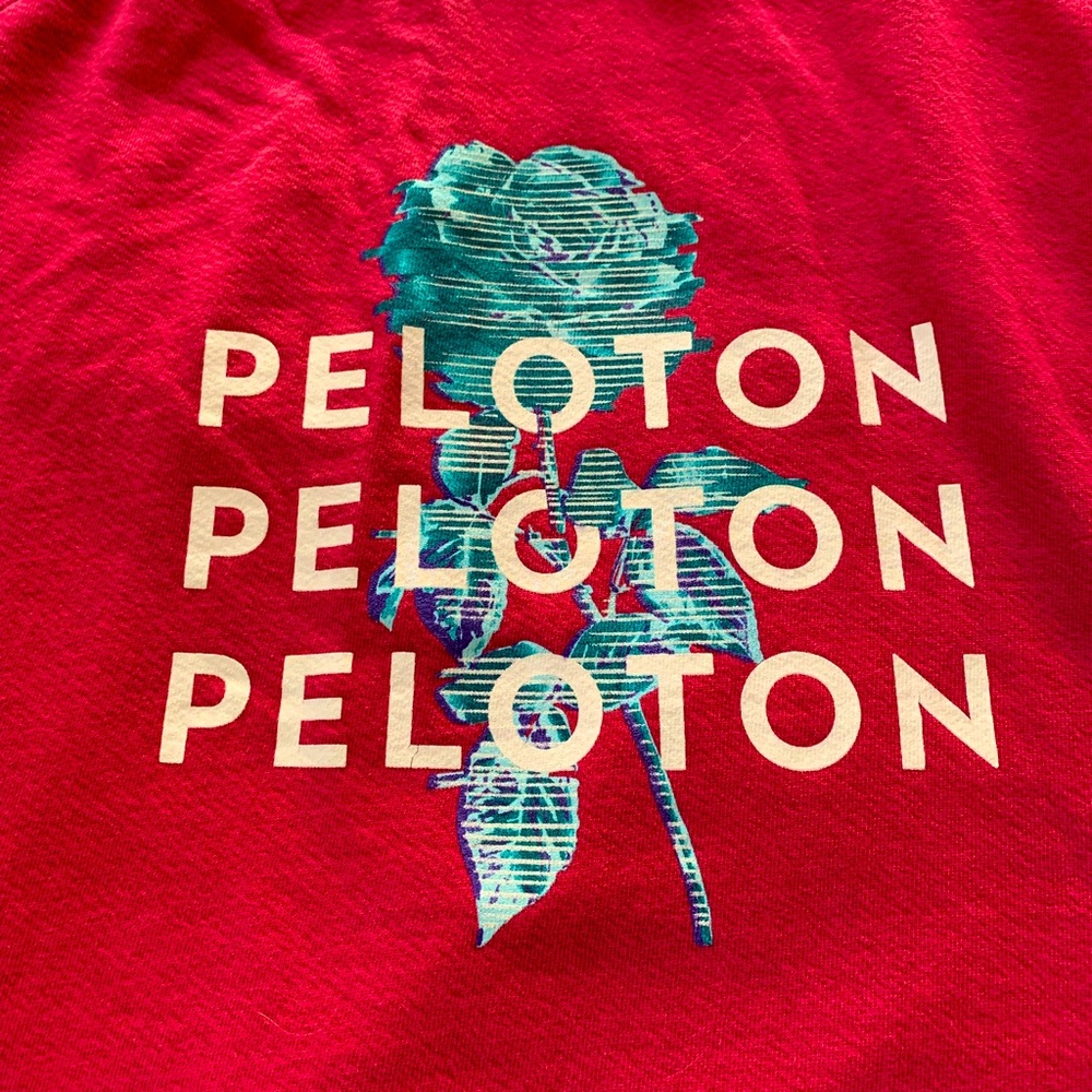 Peloton Oversized Rose Sweatshirt